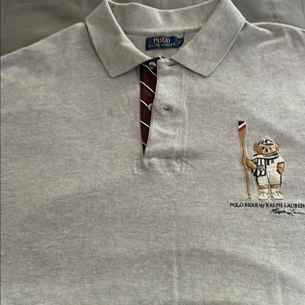 Ralph Lauren Heather Gray Polo Shirt